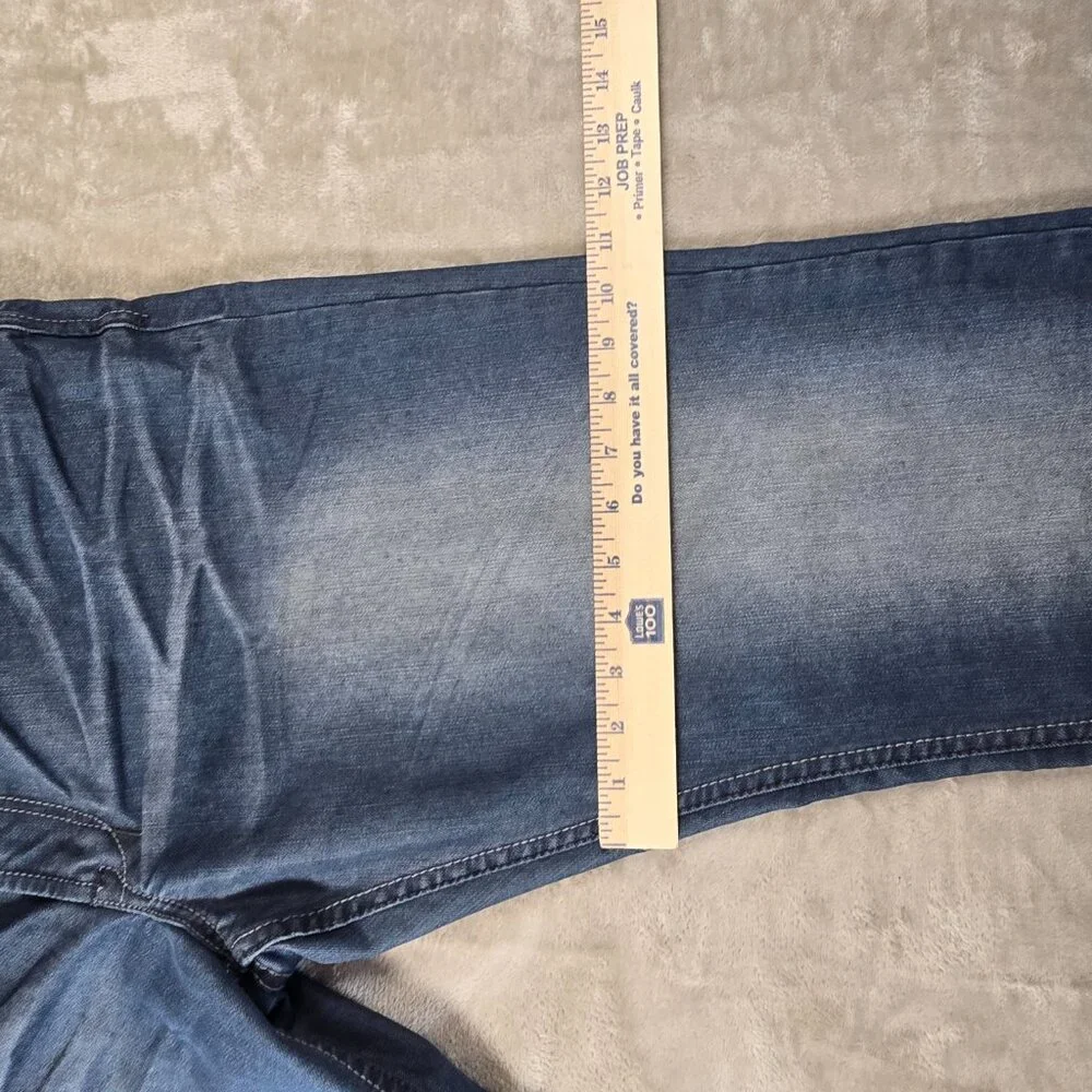 Buffalo David Bitton Ruffer Easy Jeans Mens 36 Medium Wash Bootcut Relaxed Denim - Picture 5 of 15